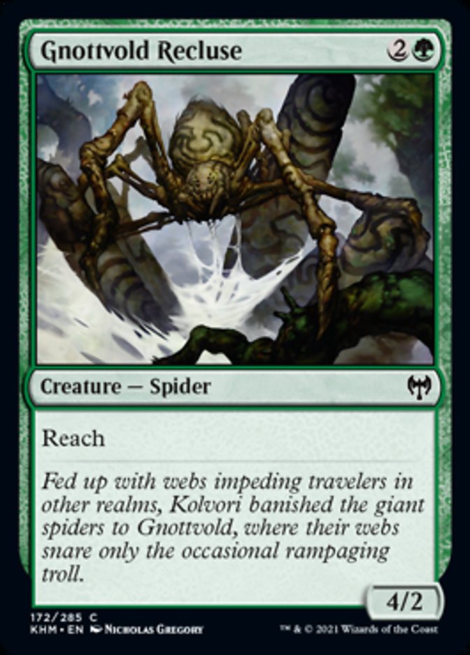Gnottvold Recluse [Kaldheim] Foil