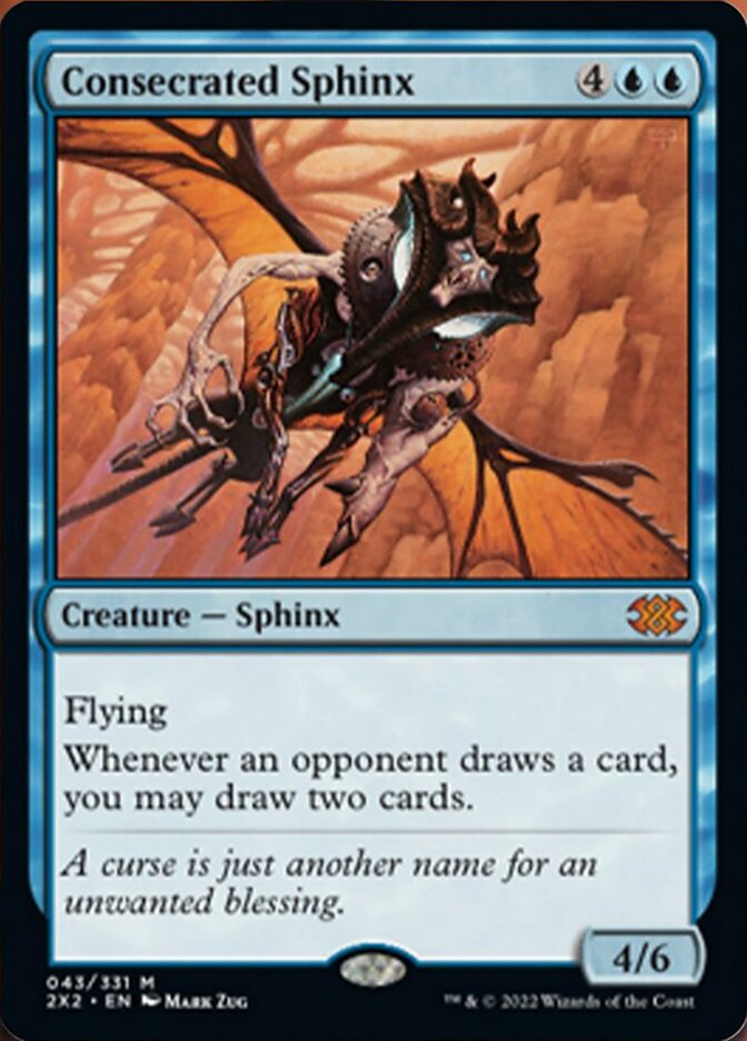 Consecrated Sphinx [Double Masters 2022] Foil