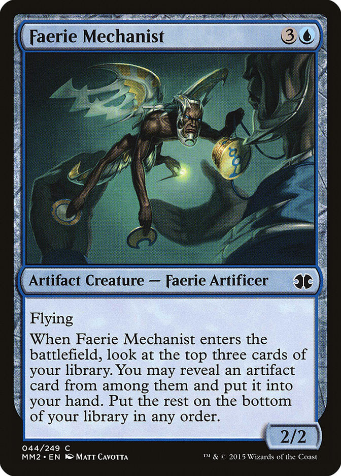 Faerie Mechanist [Modern Masters 2015] Foil