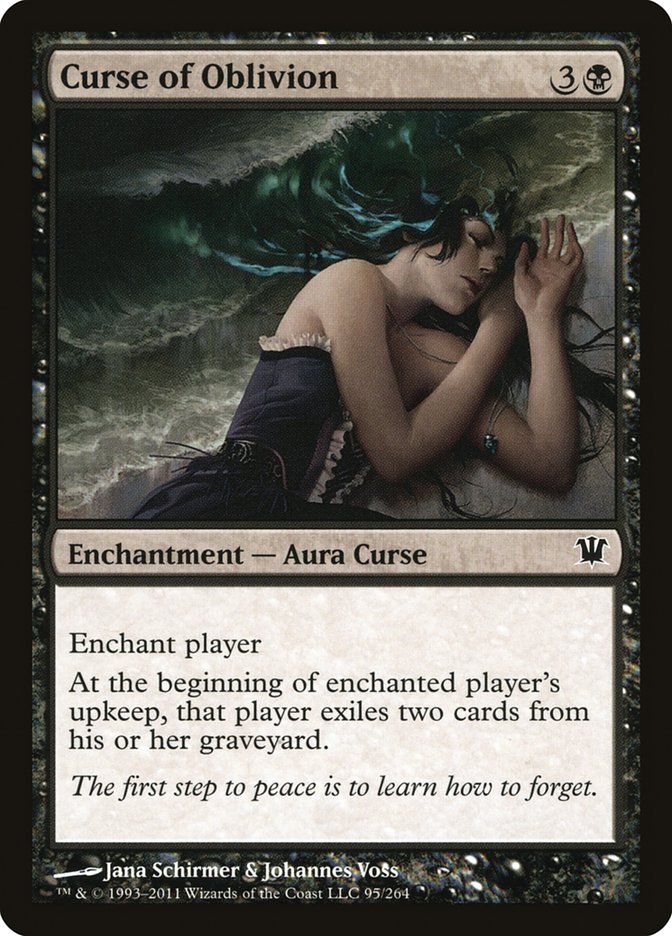 Curse of Oblivion [Innistrad] Foil
