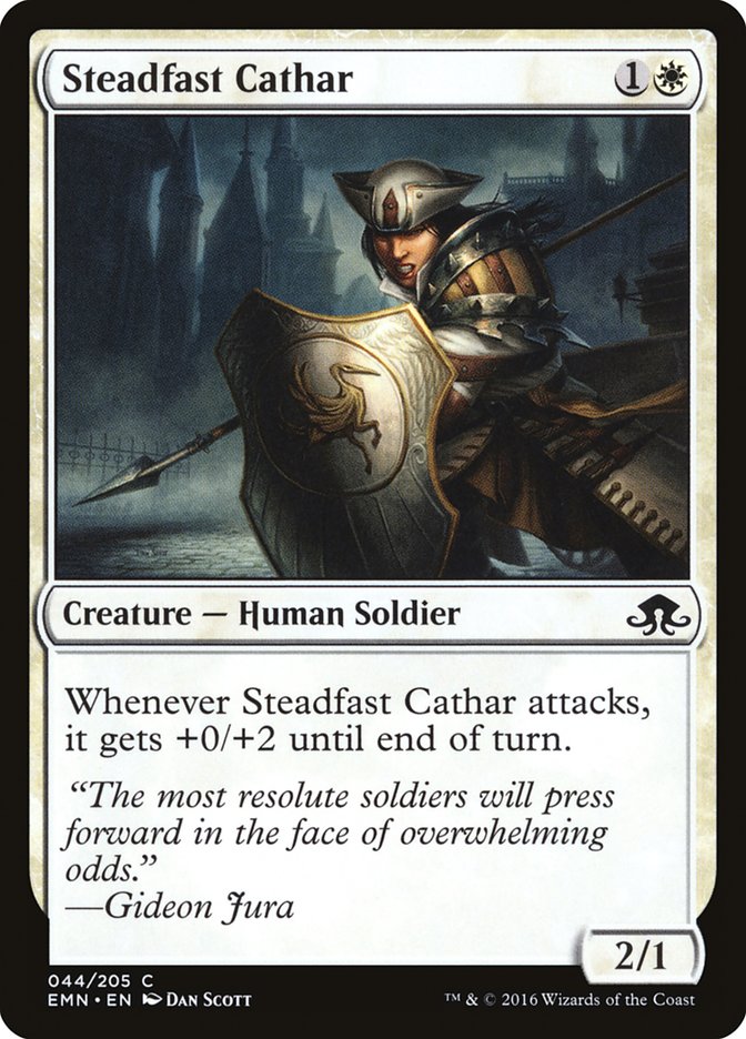 Steadfast Cathar [Eldritch Moon] Foil