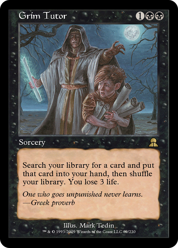 Grim Tutor  [Masters Edition III]