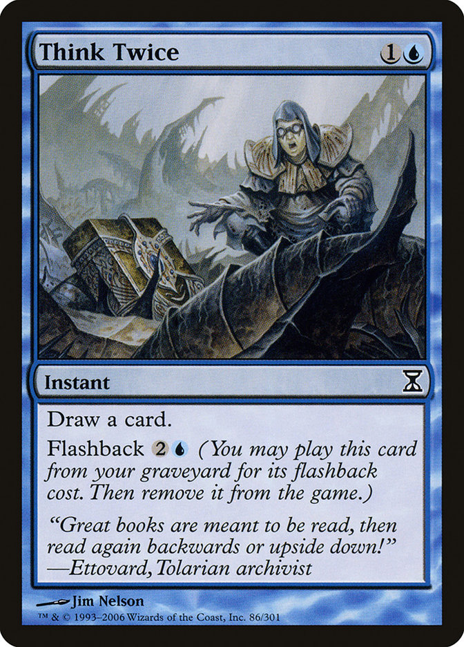 Think Twice [Time Spiral] Foil