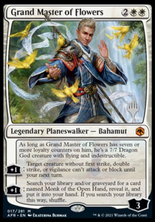 Grand Master of Flowers (Promo Pack) [Dungeons & Dragons: Adventures in the Forgotten Realms Promos] Foil