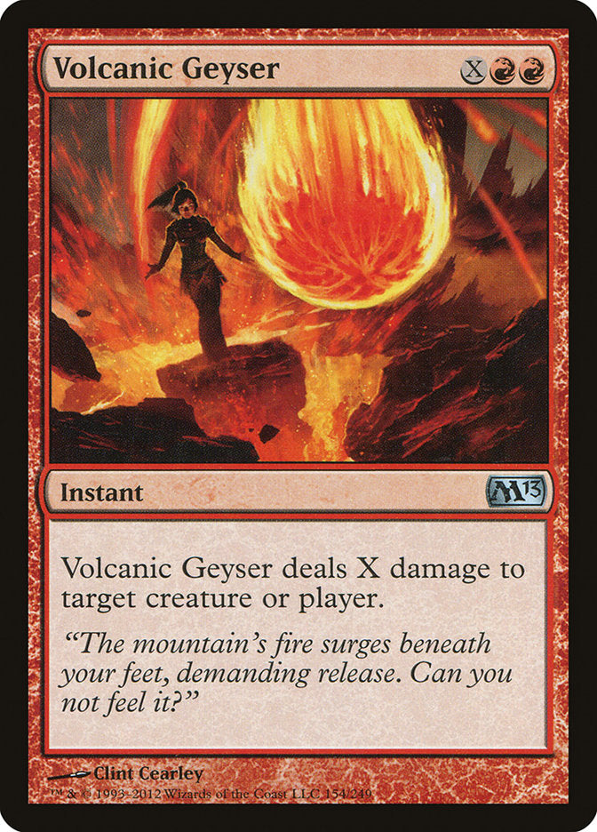 Volcanic Geyser [Magic 2013] Foil