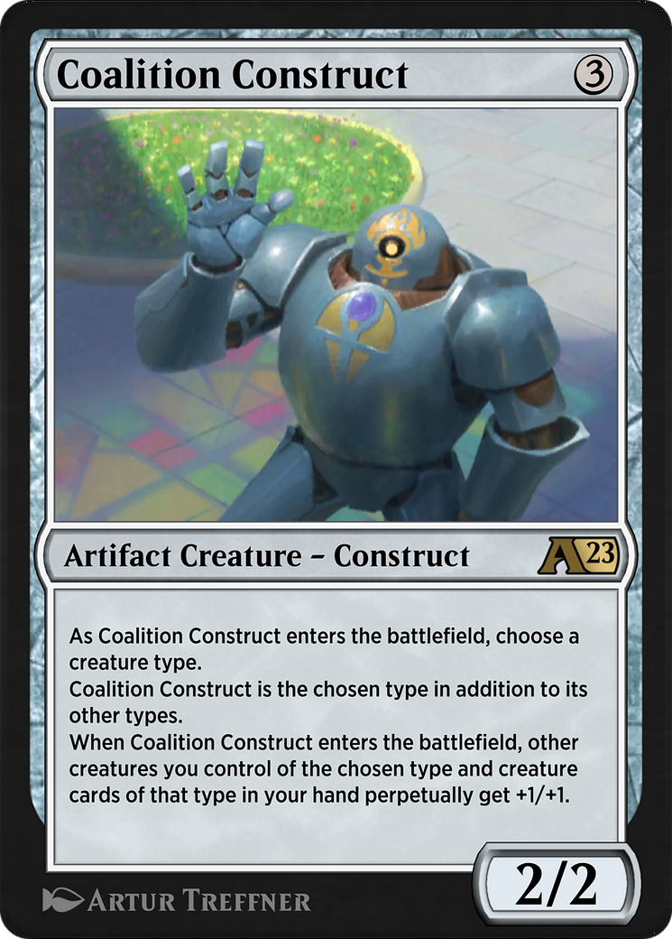 Coalition Construct  [Alchemy: Dominaria]