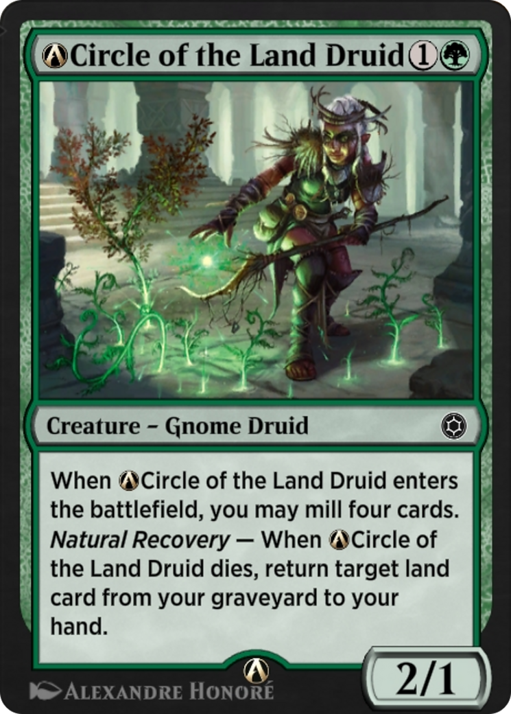 A-Circle of the Land Druid  [Alchemy Horizons: Baldur's Gate]