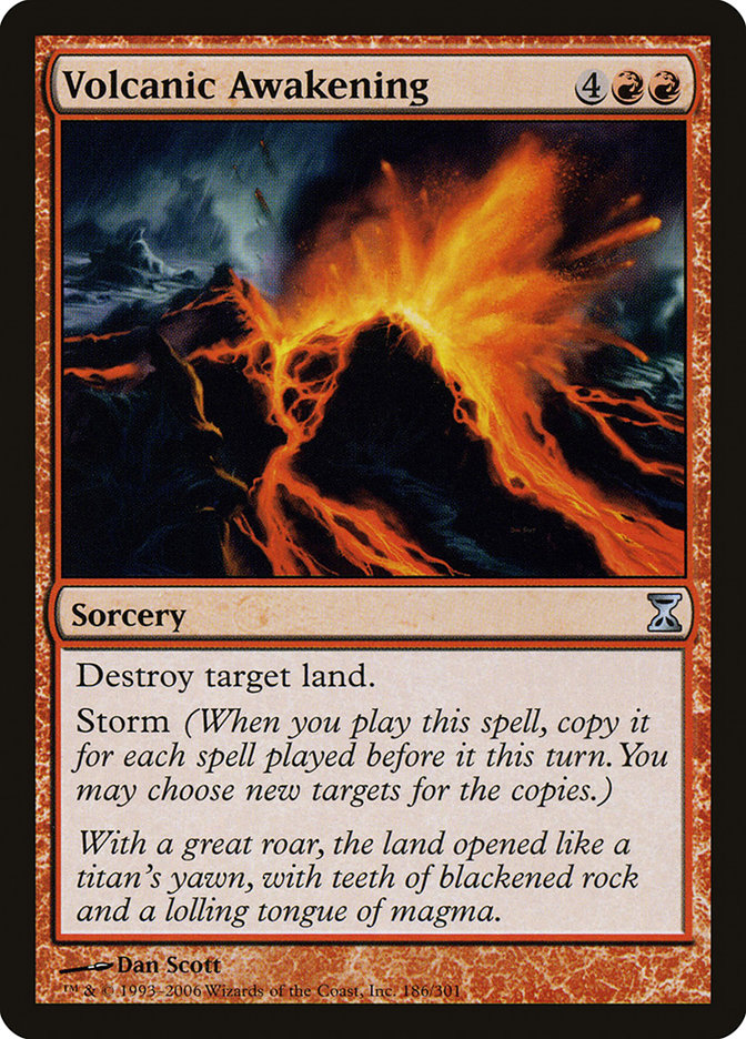 Volcanic Awakening [Time Spiral] Foil