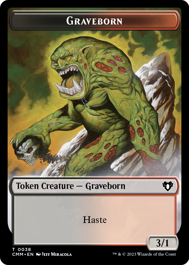 Graveborn  [Commander Masters Tokens] Foil