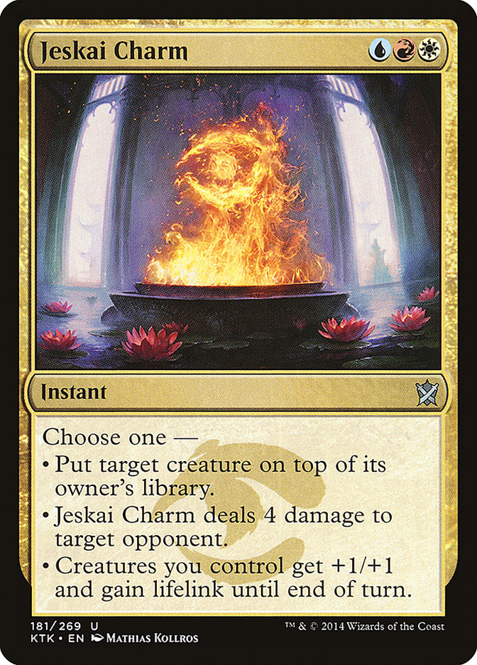 Jeskai Charm [Khans of Tarkir] Foil