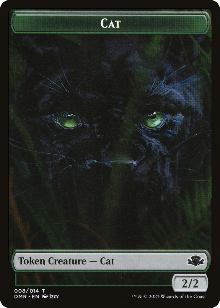 Cat  [Dominaria Remastered Tokens] Foil