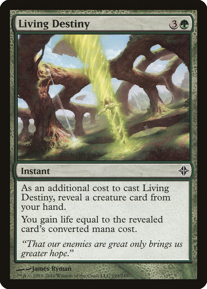 Living Destiny [Rise of the Eldrazi] Foil