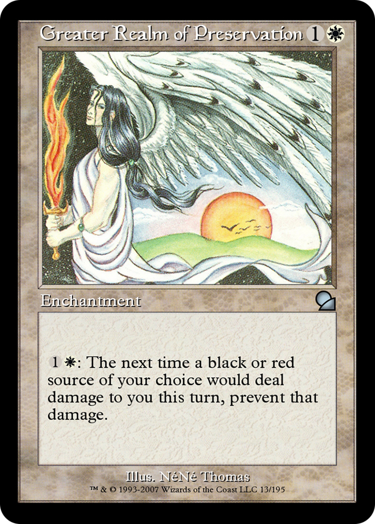 Greater Realm of Preservation  [Masters Edition] Foil