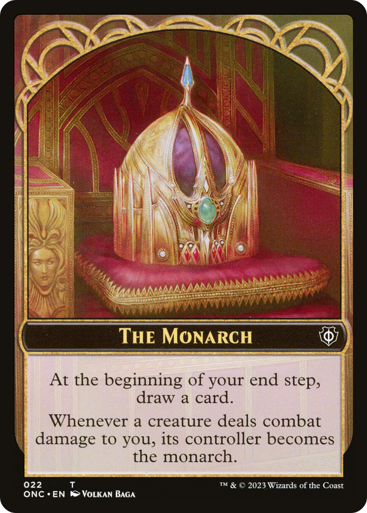 The Monarch  [Phyrexia: All Will Be One Commander Tokens]