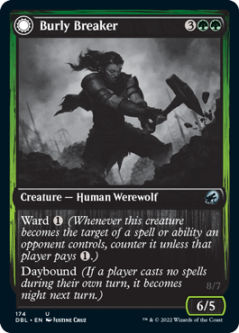 Burly Breaker // Dire-Strain Demolisher [Innistrad: Double Feature] Foil