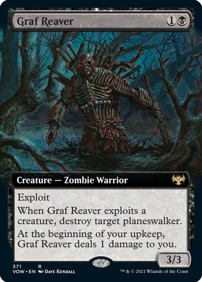 Graf Reaver (Extended Art) [Innistrad: Crimson Vow] Foil