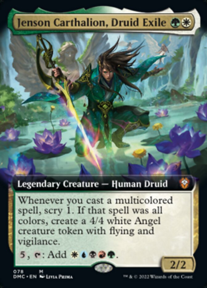 Jenson Carthalion, Druid Exile (Extended) [Dominaria United Commander] Foil