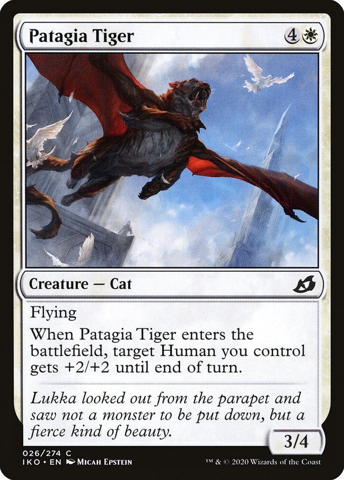 Patagia Tiger [Ikoria: Lair of Behemoths] Foil