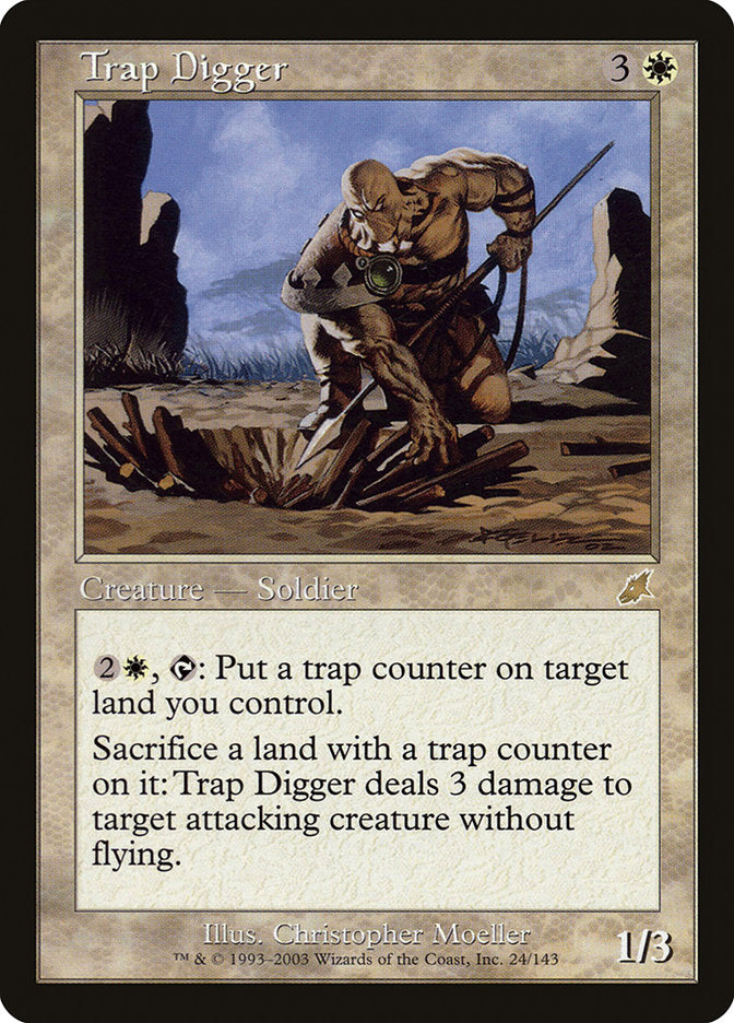 Trap Digger [Scourge] Foil