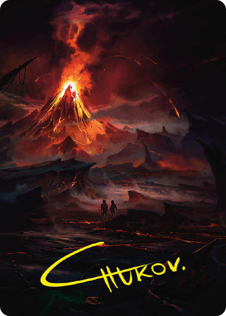 Valley of Gorgoroth // Valley of Gorgoroth  [Tales of Middle-earth Art Series] (Borderless) Foil