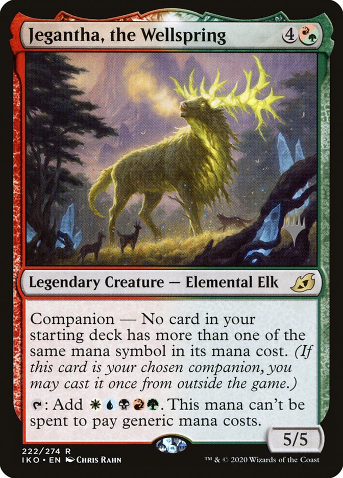 Jegantha, the Wellspring (Promo Pack) [Ikoria: Lair of Behemoths Promos] Foil
