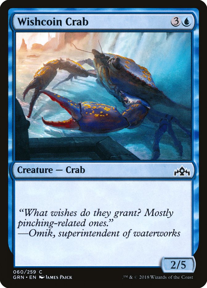 Wishcoin Crab [Guilds of Ravnica] Foil