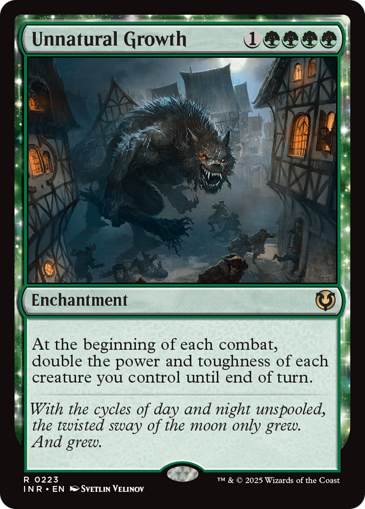 Unnatural Growth [Innistrad Remastered] Foil