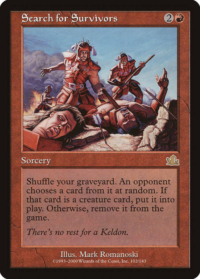 Search for Survivors [Prophecy] Foil