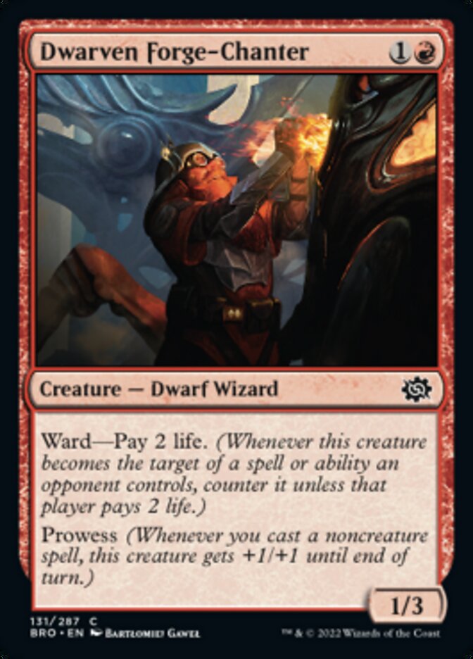 Dwarven Forge-Chanter [The Brothers' War] Foil