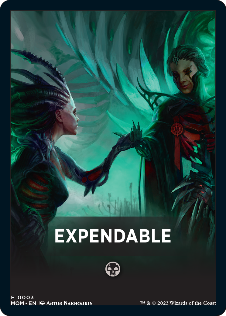 Expendable  [March of the Machine Jumpstart Front Cards]