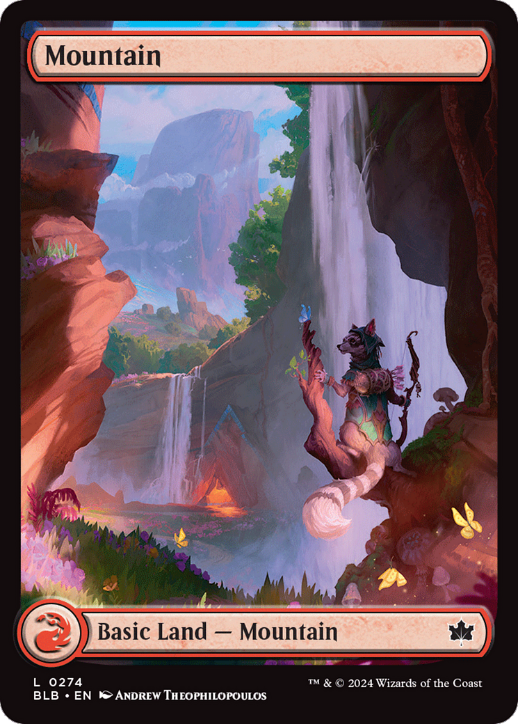 Mountain (0274) [Bloomburrow] Foil