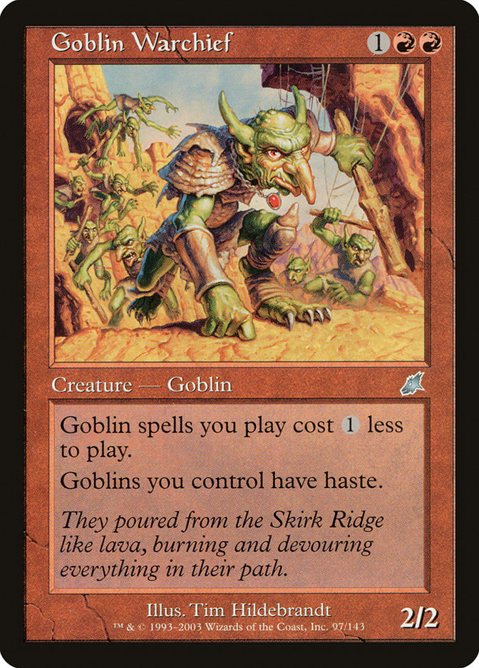 Goblin Warchief [Scourge] Foil
