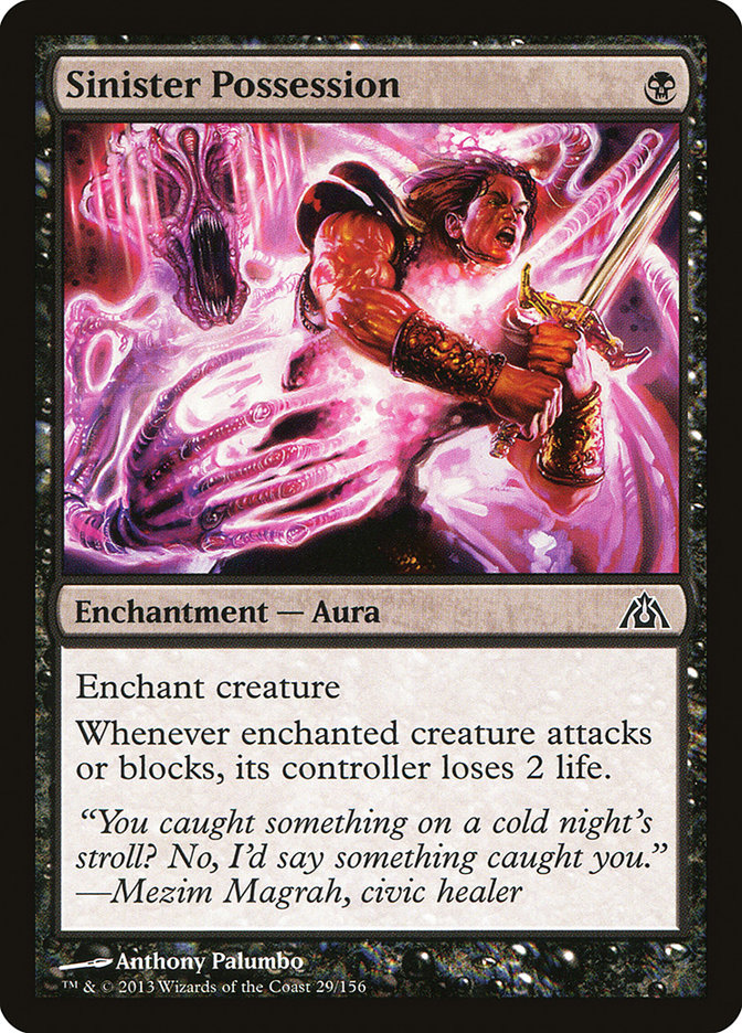 Sinister Possession [Dragon's Maze] Foil