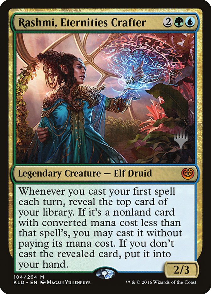 Rashmi, Eternities Crafter (Promo Pack) [Kaladesh Promos] Foil