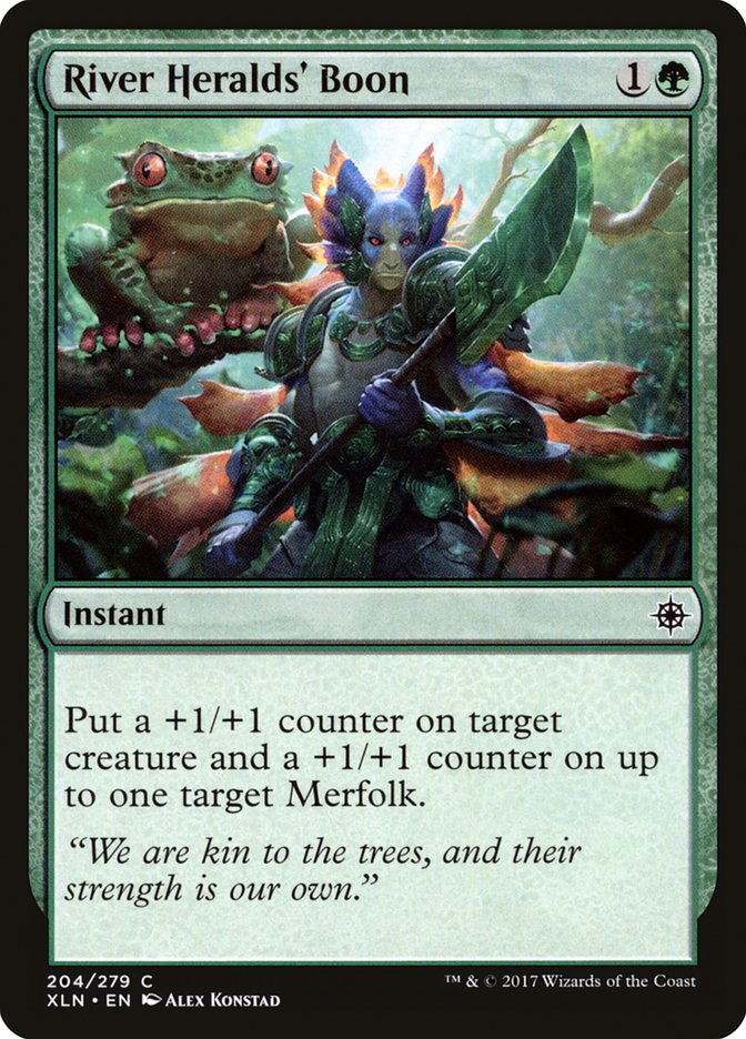 River Heralds' Boon [Ixalan] Foil