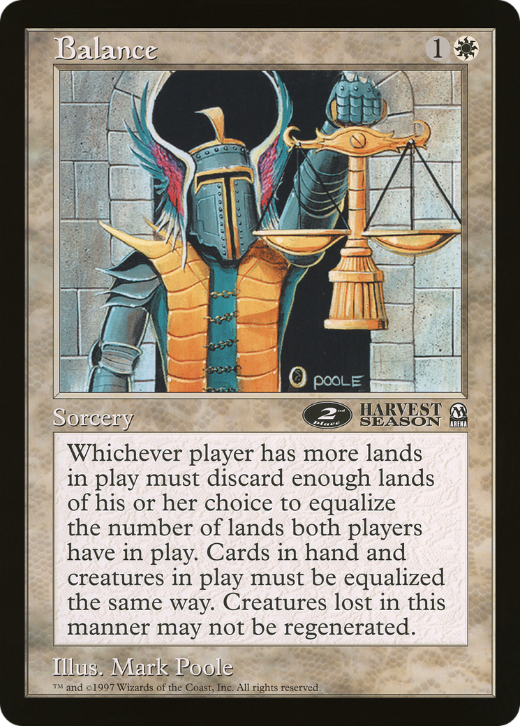 Balance  [Oversized League Prizes]