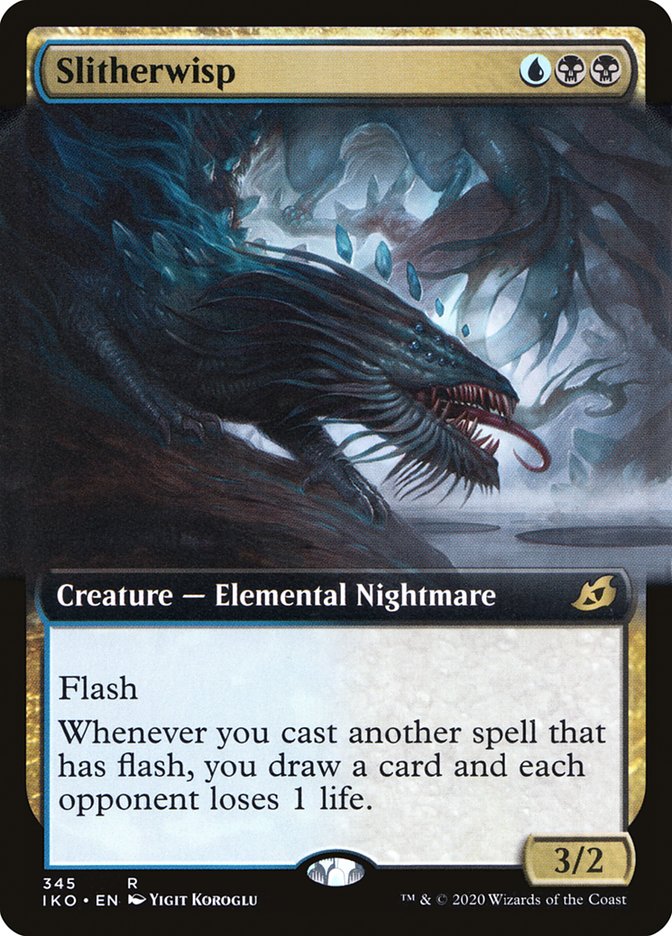 Slitherwisp (Extended Art) [Ikoria: Lair of Behemoths] Foil