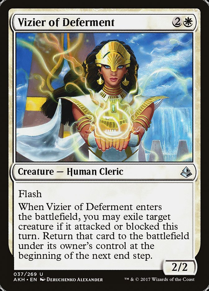 Vizier of Deferment [Amonkhet] Foil