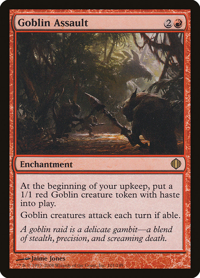 Goblin Assault [Shards of Alara] Foil