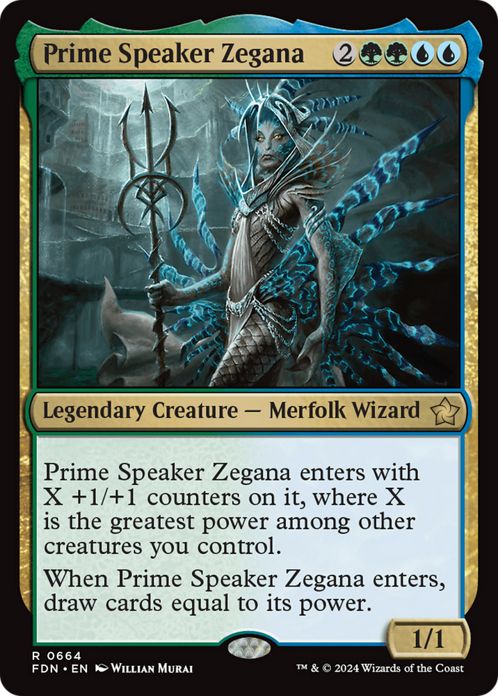 Prime Speaker Zegana [Foundations]