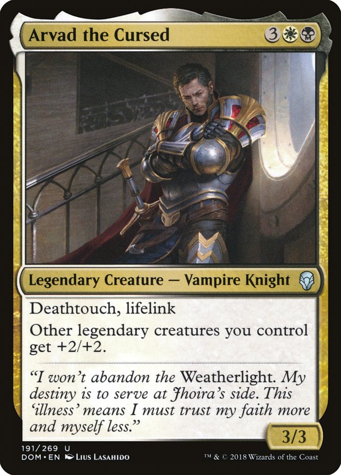Arvad the Cursed [Dominaria] Foil