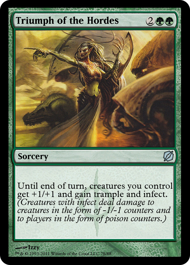 Triumph of the Hordes  [Duel Decks: Mirrodin Pure vs. New Phyrexia]