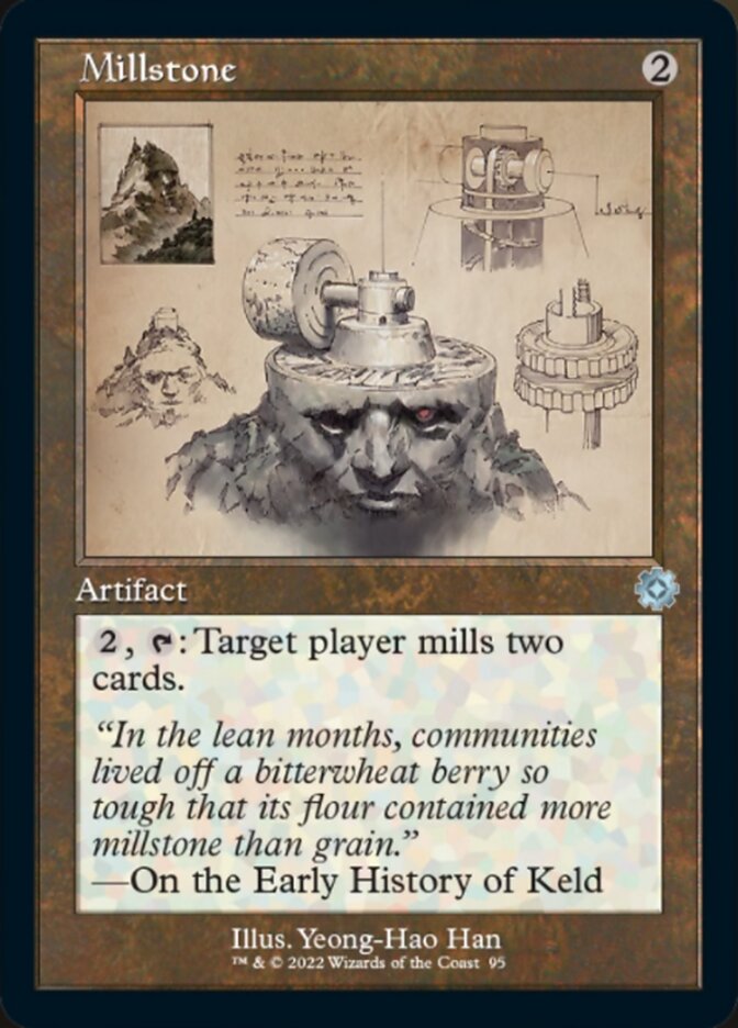 Millstone (Retro Schematic) [The Brothers' War Retro Artifacts] Foil
