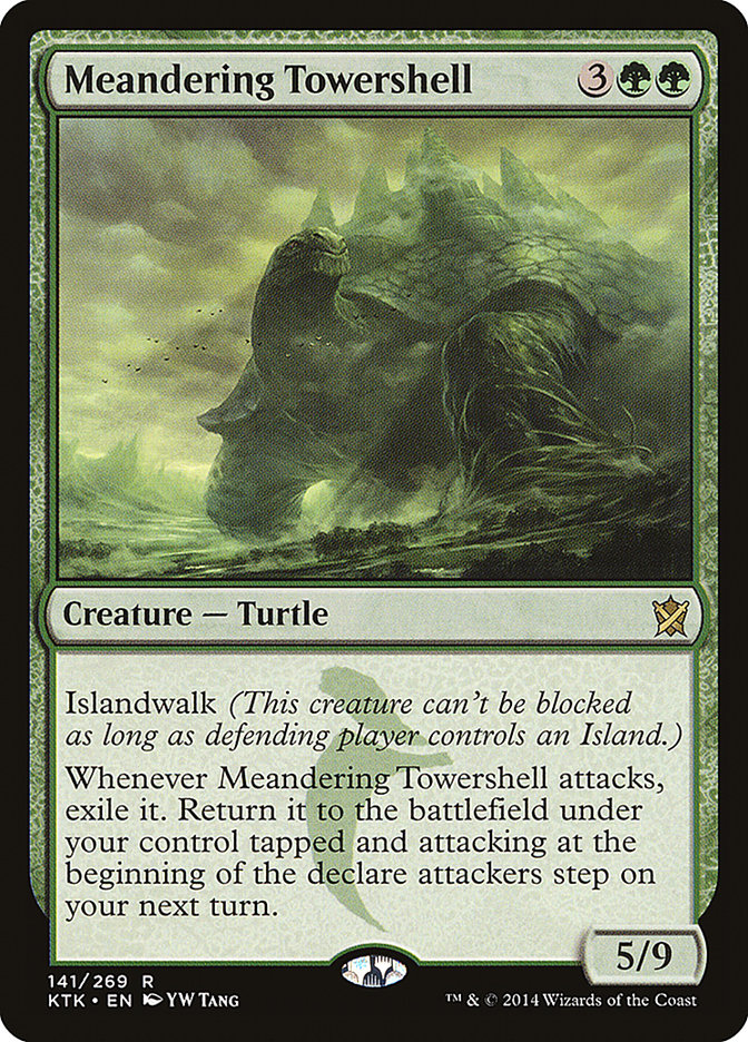 Meandering Towershell [Khans of Tarkir] Foil