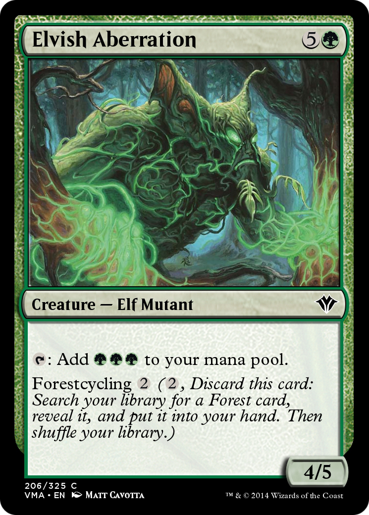 Elvish Aberration  [Vintage Masters]