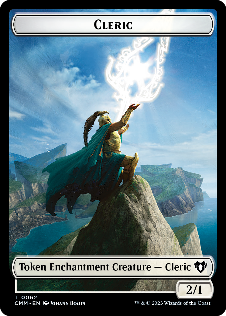 Cleric  [Commander Masters Tokens] Foil