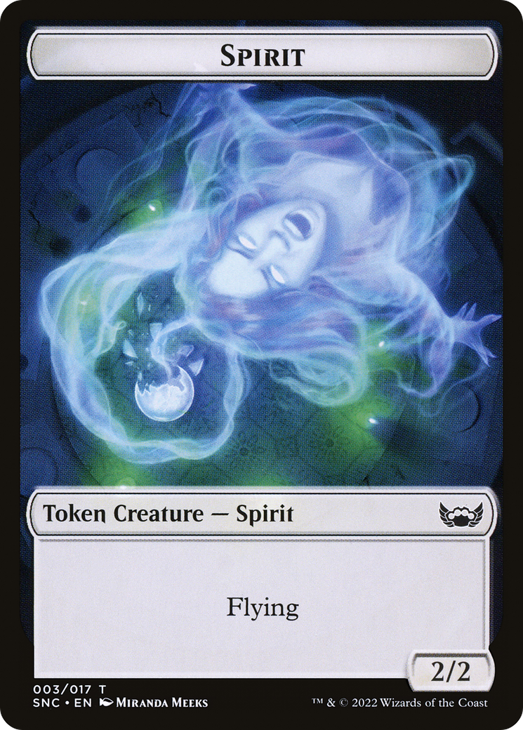 Spirit  [Streets of New Capenna Tokens]