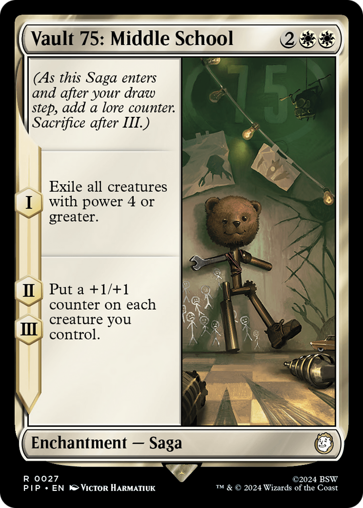 Vault 75: Middle School [Fallout] Foil
