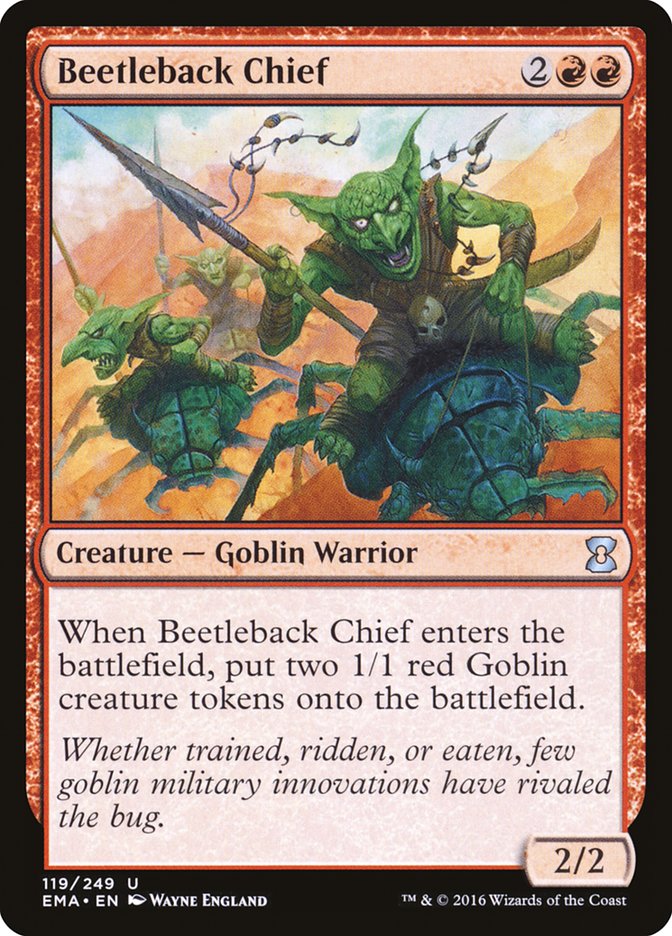 Beetleback Chief [Eternal Masters] Foil