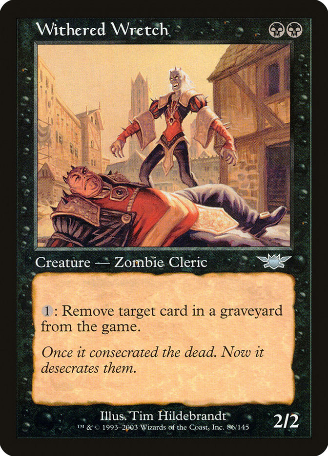 Withered Wretch [Legions] Foil